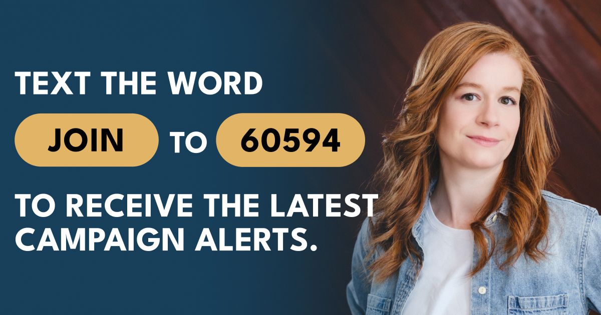 Text JOIN to 60594 to receive the latest campaign alerts